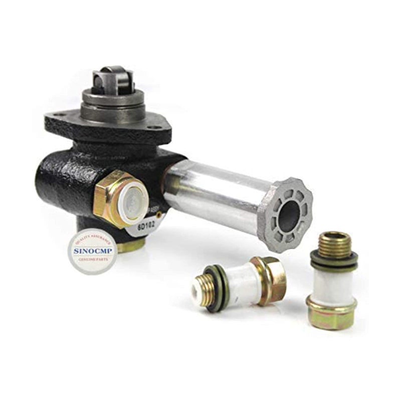 SINOCMP مضخة تغذية الوقود SINOCMP 105220-5960 34461-09050 لمجموعة Komatsu S4S S4Q S4Q2 6D102 6D95 لمحرك PC200-6 حفارة قطع غيار بعد السوق - Image 1